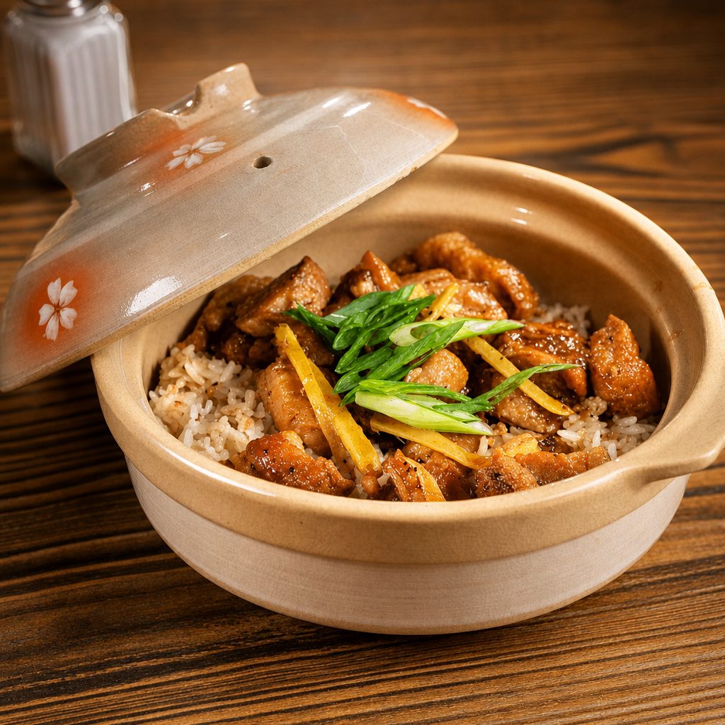 Claypot Rice.